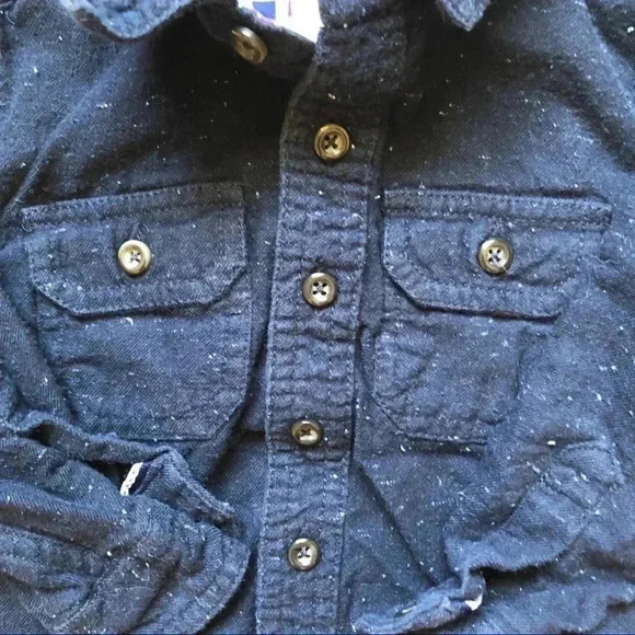 Joe Fresh Long Sleeved Button Down Shirt Size 2T - Picture 4 of 13